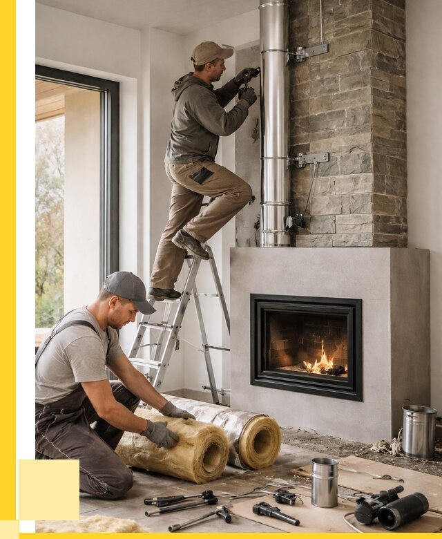 Монтаж дымоходов для каминов в Горном-Алтайске от 15552 р. ЭриданГрн