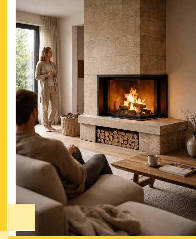 Угловые камины из кирпича установка в Горном-Алтайске от 155520 р. ЭриданГрн