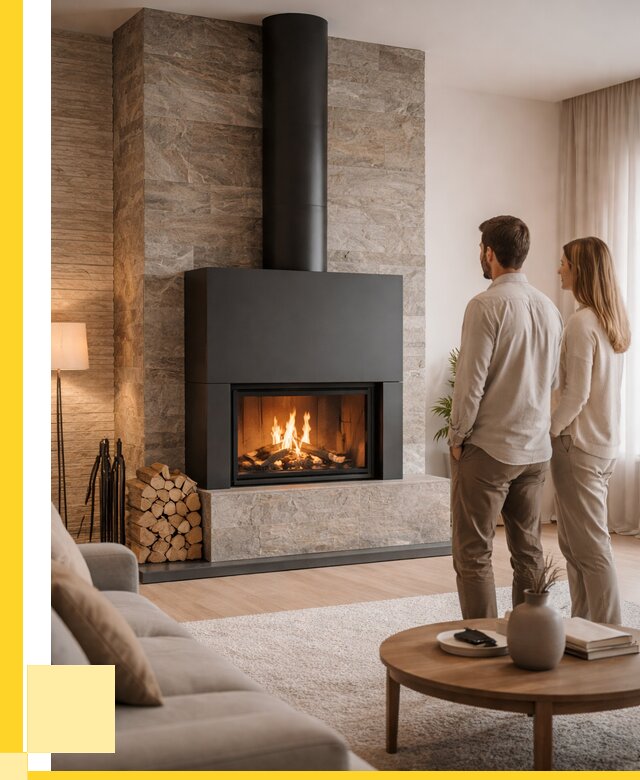 Закрытые камины под ключ в Горном-Алтайске от 124416 р., ЭриданГрн