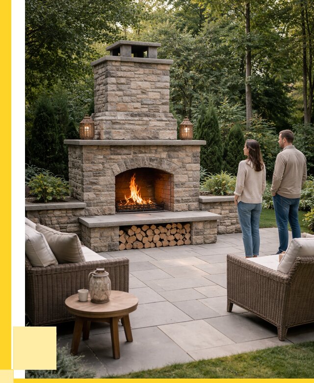 Уличные камины из кирпича в Горном-Алтайске от 155520 р. | ЭриданГрн