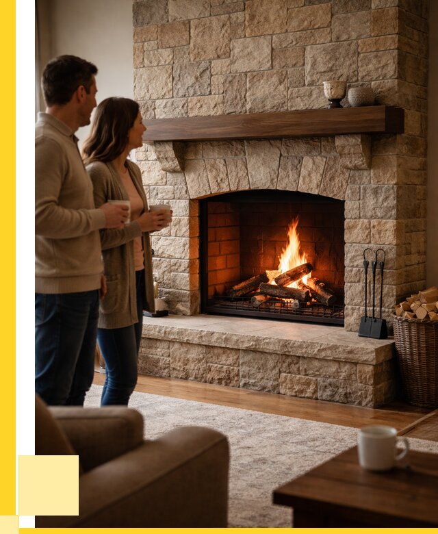 Каменные камины на заказ в Горном-Алтайске от 186624 р. | ЭриданГрн