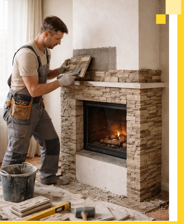 Изготовление и монтаж каминов для дома под ключ в Горном-Алтайске