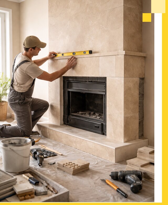 Установка и монтаж каминов в частном доме под ключ в Горном-Алтайске