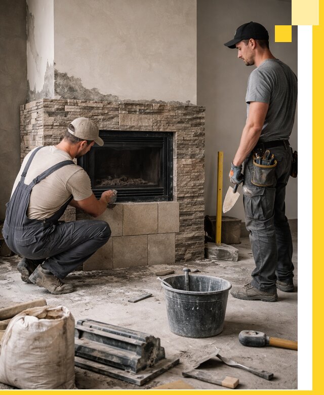 Камины под ключ в Горном-Алтайске: проект, изготовление и монтаж