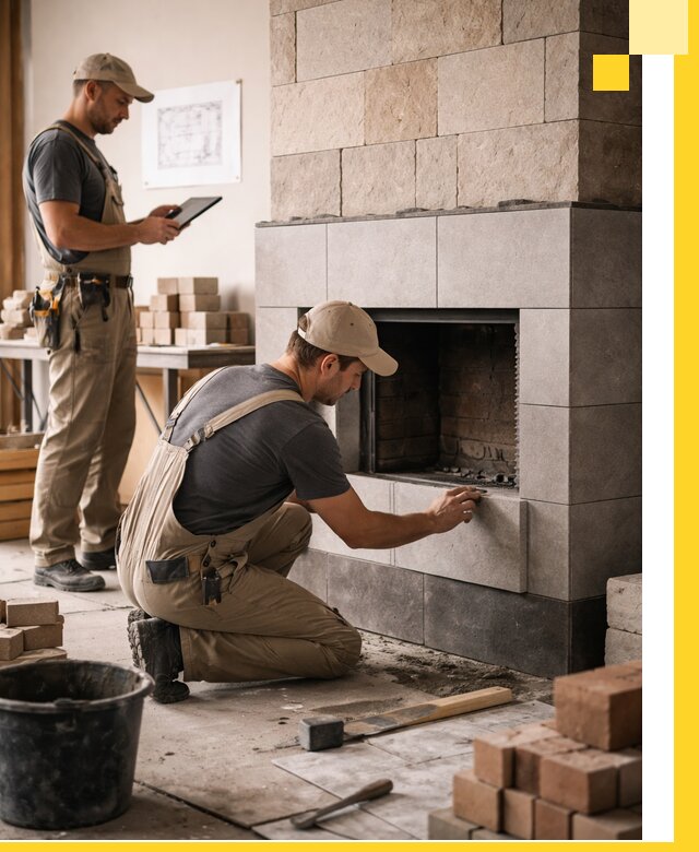 Индивидуальные проекты каминов и каминных систем в Горном-Алтайске