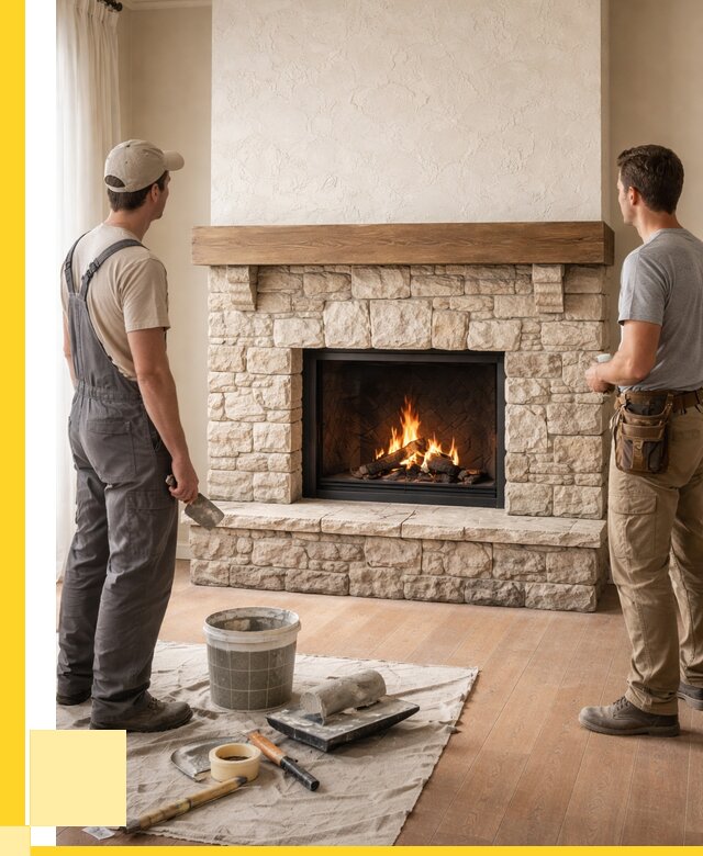 Отделка каминов в Горном-Алтайске от 6739 р. под ключ | ЭриданГрн