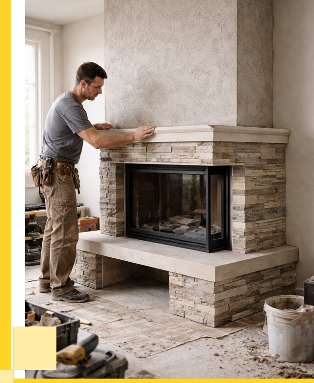 Изготовление каминов под ключ в Горном-Алтайске от 155520 р. | ЭриданГрн