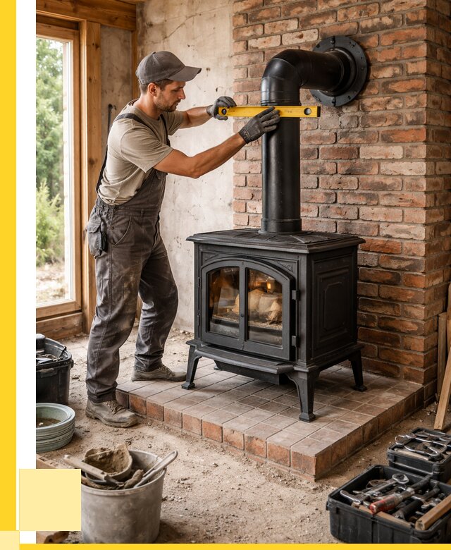 Монтаж печей установка банной печи в Горном-Алтайске от 15552 р. | ЭриданГрн