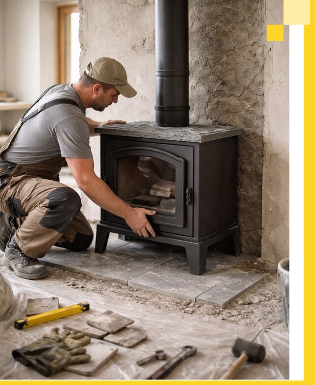 Профессиональный монтаж печей и каминов в Горном-Алтайске под ключ