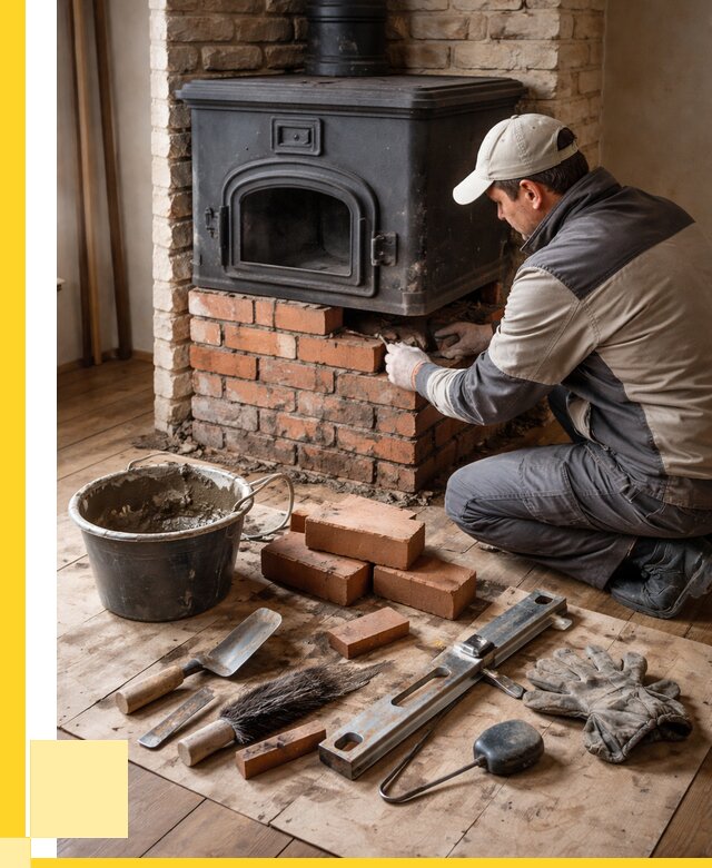 Ремонт печей в Горном-Алтайске от 12442 р., услуги печника ЭриданГрн