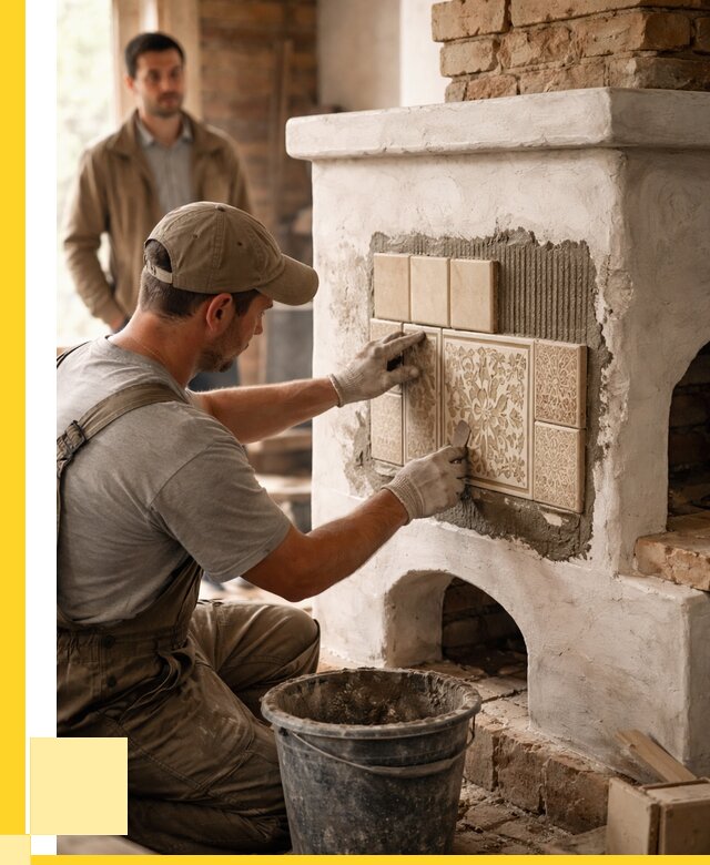 Отделка печей и банных печей в Горном-Алтайске от 36288 р. | ЭриданГрн