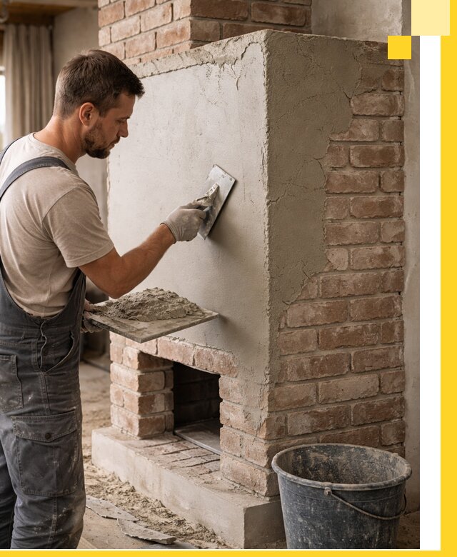 Отделка печей и облицовка каминов в Горном-Алтайске под ключ