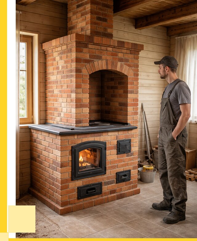 Кирпичные печи в Горном-Алтайске: купить от 155520 р. | ЭриданГрн