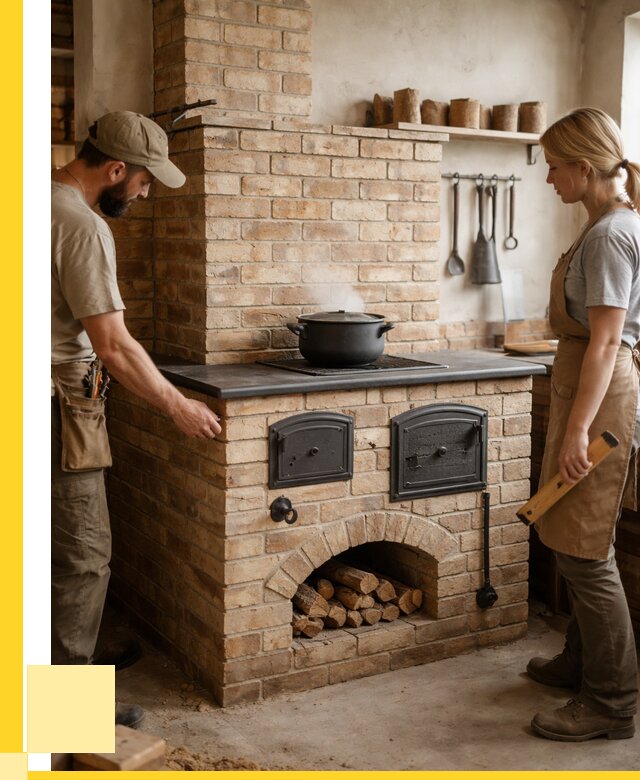 Варочно отопительные печи в Горном-Алтайске от 93312 р. | ЭриданГрн