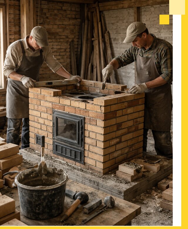 Изготовление и установка варочных печей под ключ в Горном-Алтайске