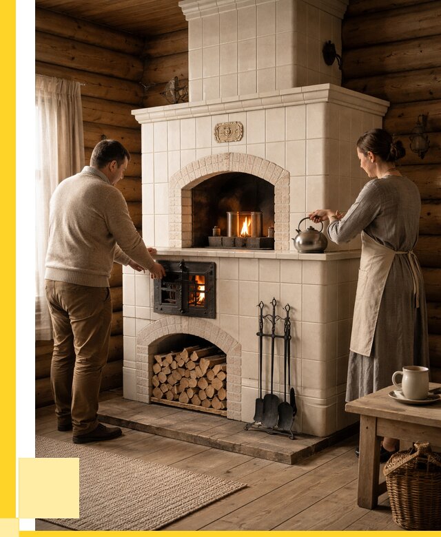 Русские печи в Горном-Алтайске: установка от 155520 р. ЭриданГрн