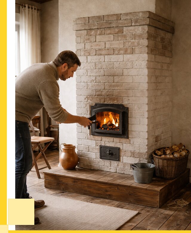 Печь голландка из кирпича в Горном-Алтайске от 88128 р. | ЭриданГрн