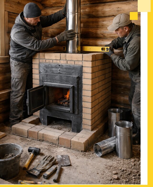 Проектирование, изготовление и установка банных печей в Горном-Алтайске