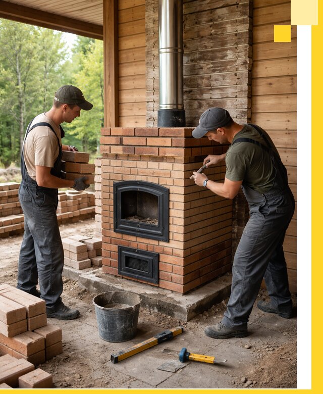 Производство и установка дачных печей под ключ в Горном-Алтайске