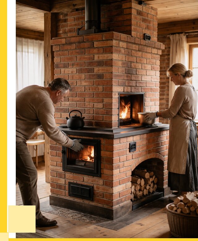 Печи для загородного дома под ключ в Горном-Алтайске от 82944 р. | ЭриданГрн