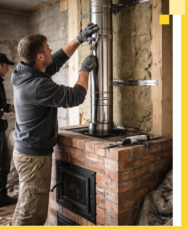 Изготовление и монтаж печей и дымоходов под ключ в Горном-Алтайске