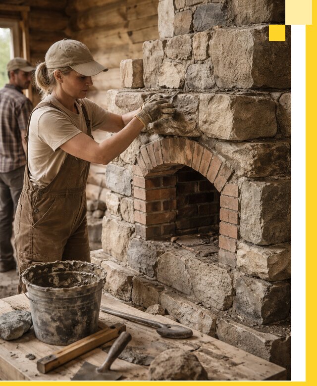 Каменные печи на заказ и монтаж в Горном-Алтайске, долговечные решения