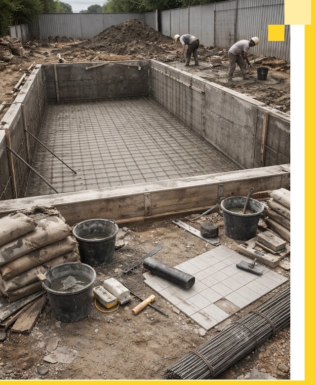 Строительство бассейнов под ключ в Горном-Алтайске, дизайн и монтаж