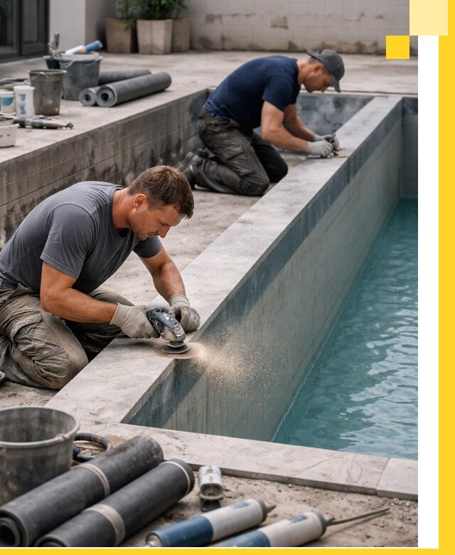 Профессиональный ремонт бассейнов под ключ в Горном-Алтайске