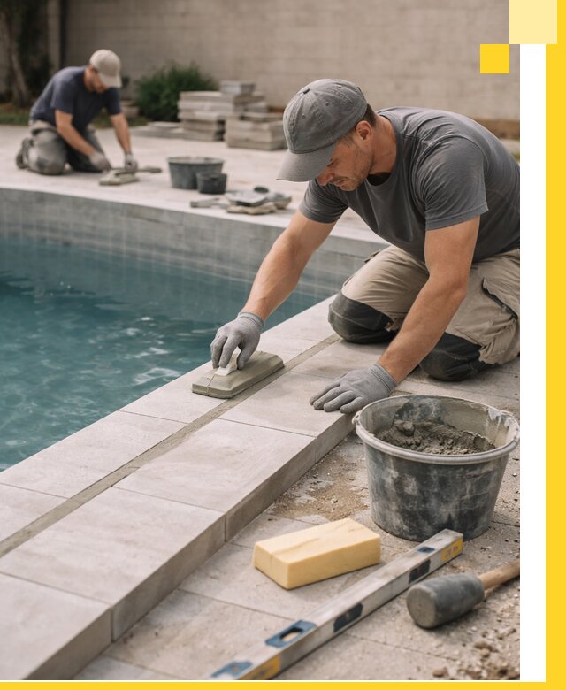 Отделка бассейнов в Горном-Алтайске: декоративная отделка и гидроизоляция