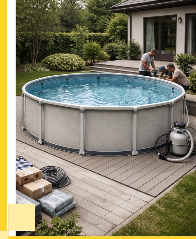 Купить каркасные бассейны в Горном-Алтайске от 46656 р. | ЭриданГрн