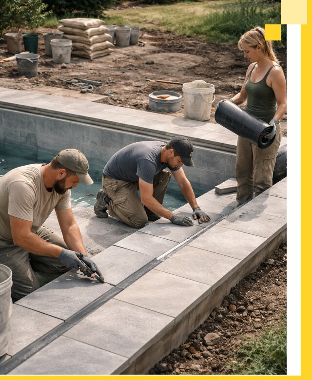 Строительство и монтаж уличных бассейнов под ключ в Горном-Алтайске