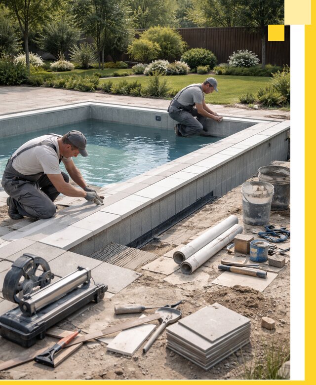 Строительство открытых бассейнов под ключ в Горном-Алтайске профессионально