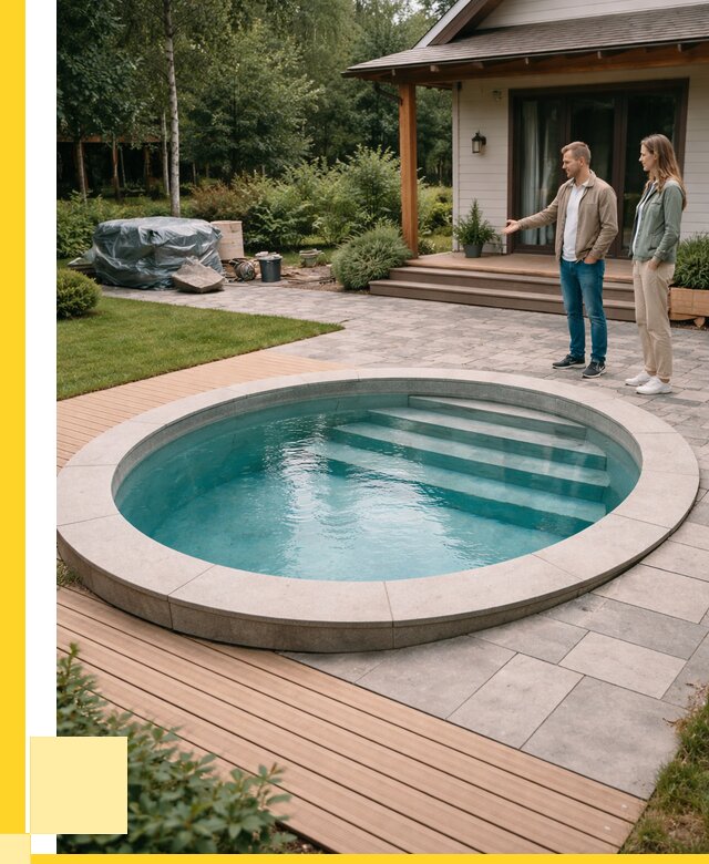 Бассейн на даче под ключ в Горном-Алтайске от 207360 р., ЭриданГрн