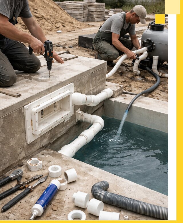 Строительство скиммерных бассейнов под ключ в Горном-Алтайске