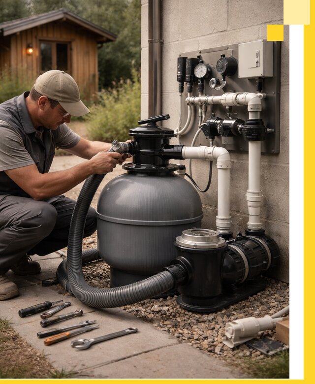 Продажа и монтаж фильтров и насосов для бассейнов в Горном-Алтайске