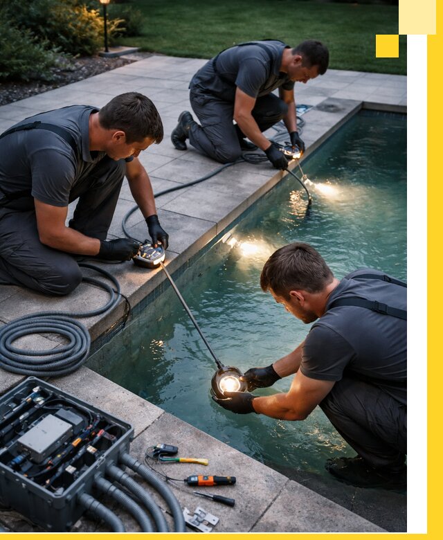 Профессиональное освещение бассейнов в Горном-Алтайске: дизайн и монтаж