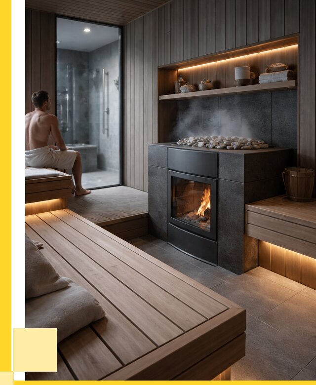 Проект сауны в частном доме в Горном-Алтайске от 36288 р. | ЭриданГрн
