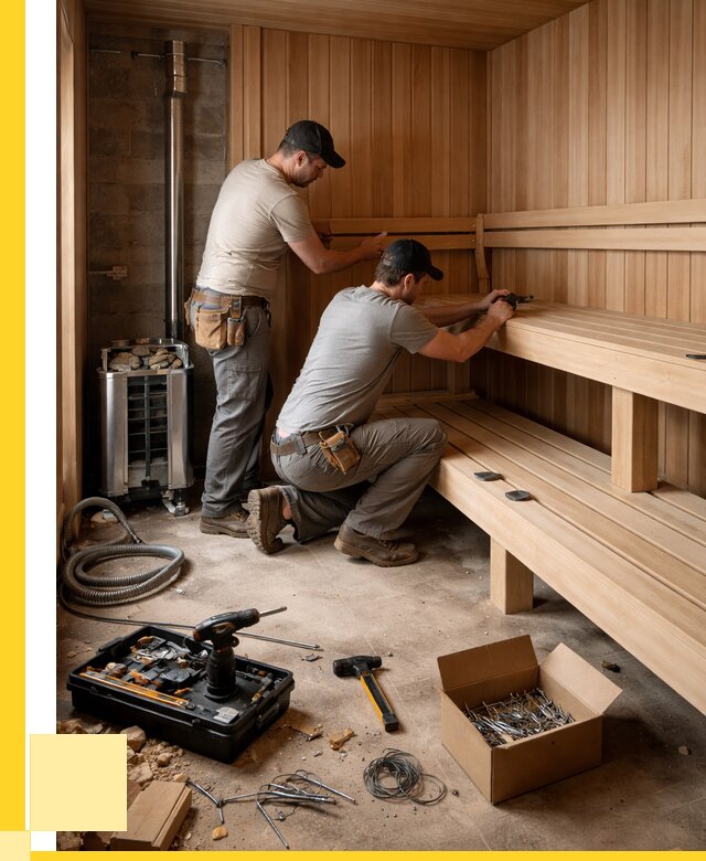 Монтаж саун под ключ в Горном-Алтайске от 124416 р. | ЭриданГрн