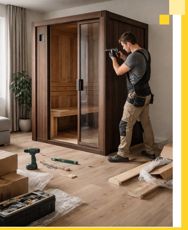 Установка и производство мини саун под ключ в Горном-Алтайске