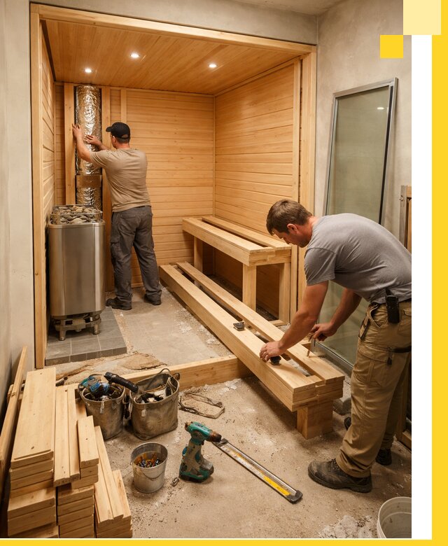 Проектирование и установка домашних саун под ключ в Горном-Алтайске