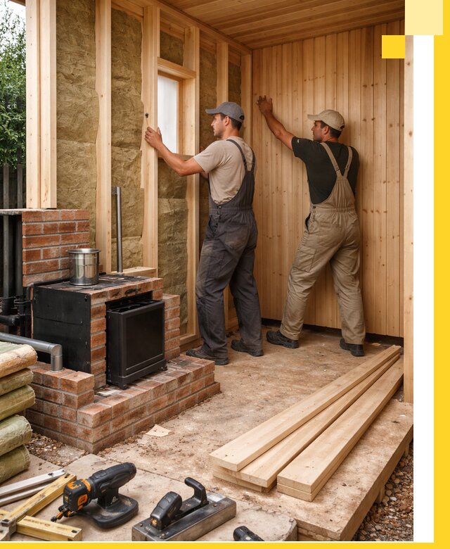 Строительство и установка дачных саун под ключ в Горном-Алтайске