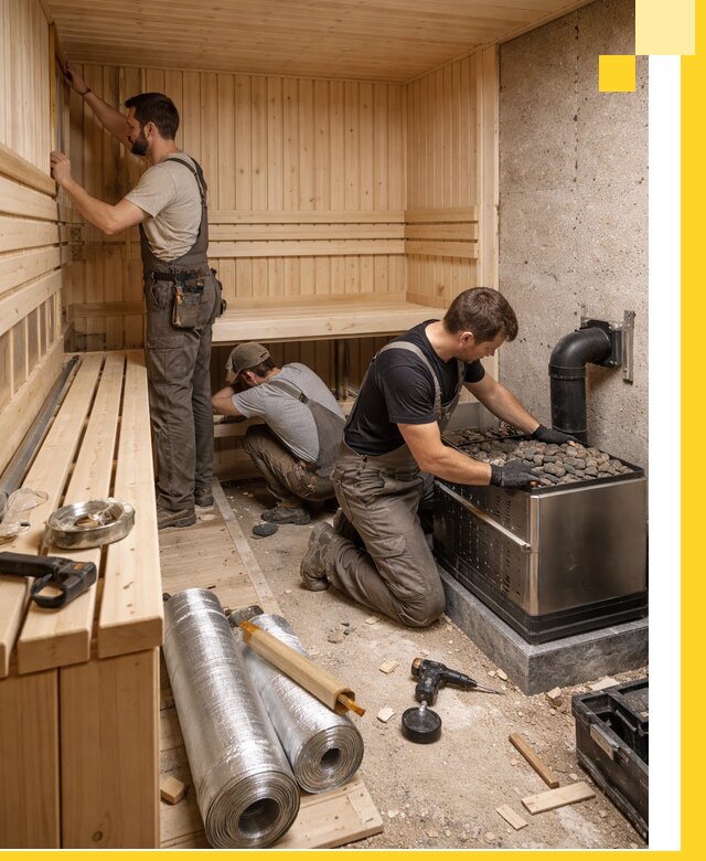 Индивидуальные сауны на заказ в Горном-Алтайске под ключ, проект и монтаж