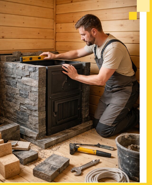 Производство и установка печей для саун под ключ в Горном-Алтайске