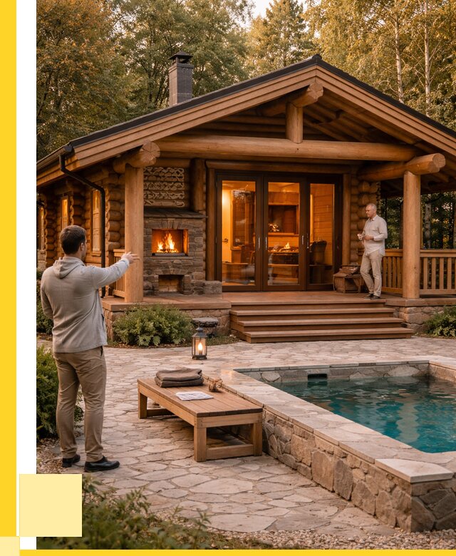 Проекты бань и хамам в Горном-Алтайске от 25920 р. | ЭриданГрн