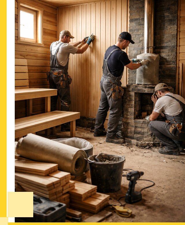 Ремонт бань под ключ в Горном-Алтайске от 46656 р. | ЭриданГрн