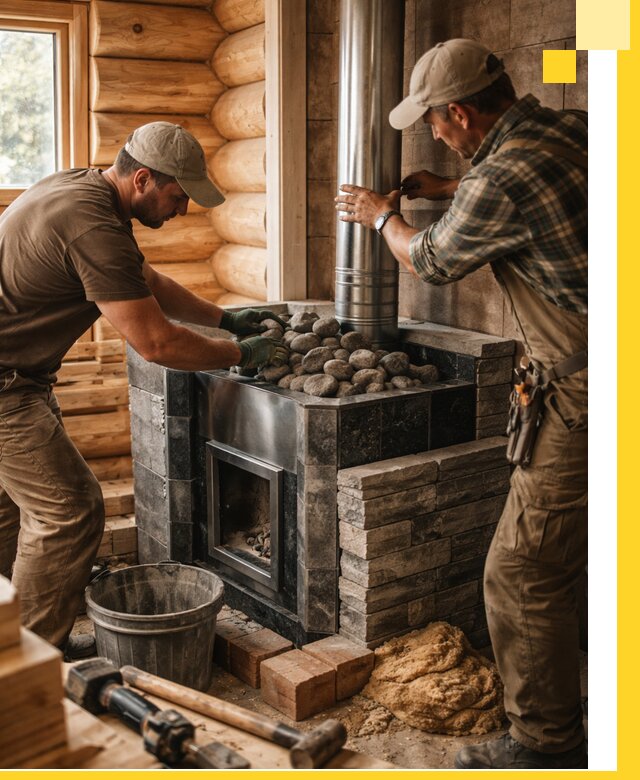 Строительство и отделка русских бань под ключ в Горном-Алтайске