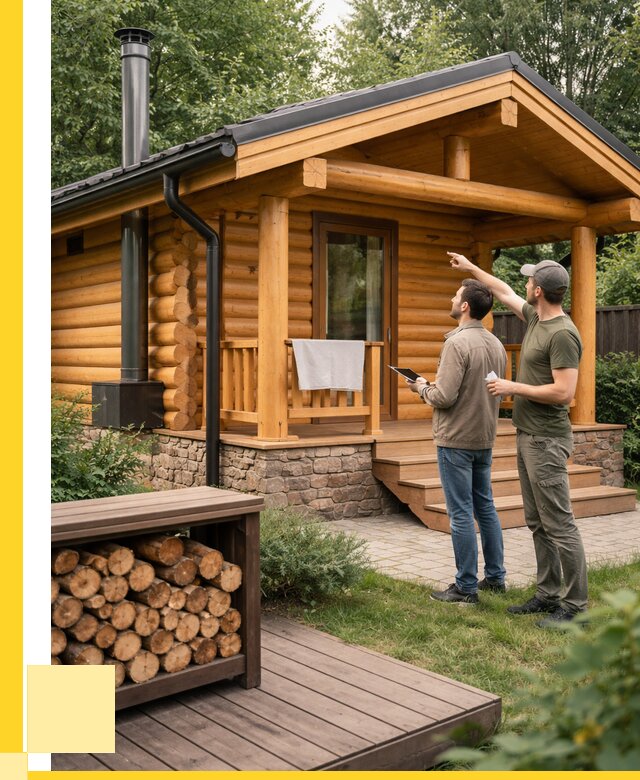 Бани для дачи под ключ в Горном-Алтайске от 259200 р. | ЭриданГрн