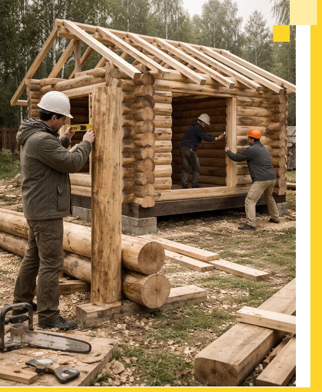 Строительство бань для дачи под ключ в Горном-Алтайске с доставкой и монтажом