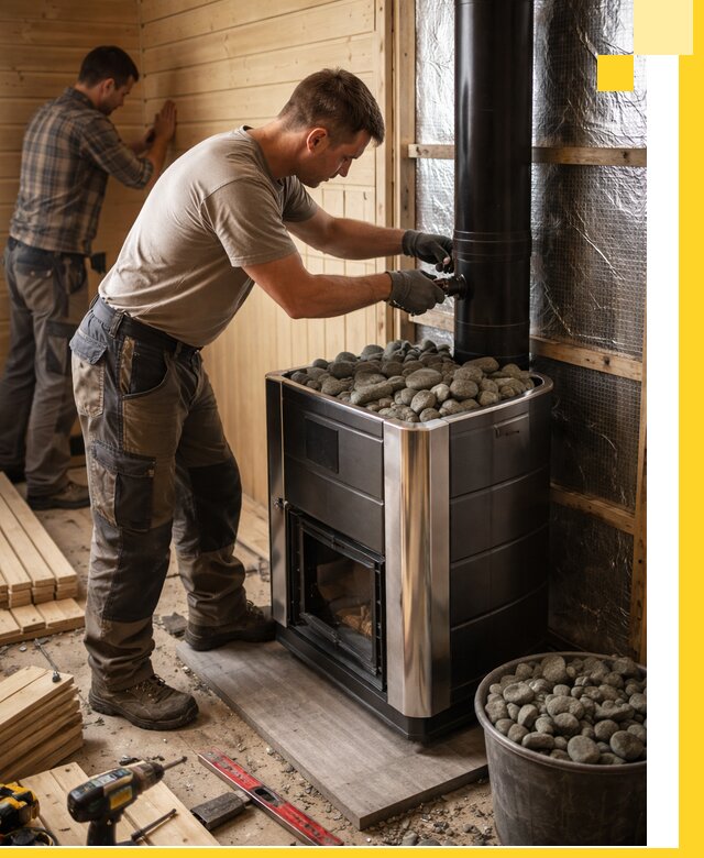 Проектирование и строительство парилок для бани в Горном-Алтайске под ключ