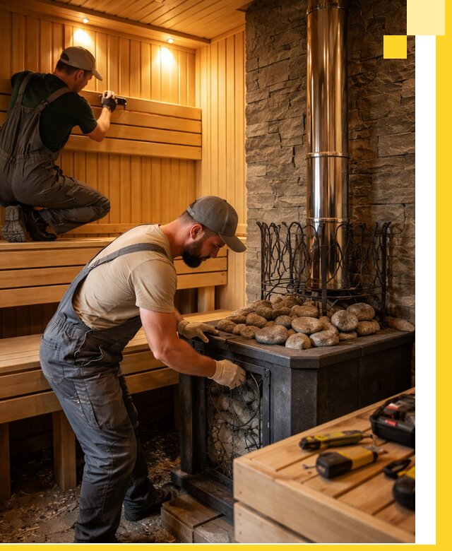 Комплексный дизайн бань, саун и зон отдыха в Горном-Алтайске